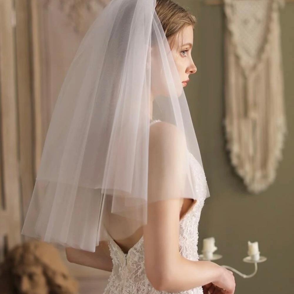 Beautiful wedding veil